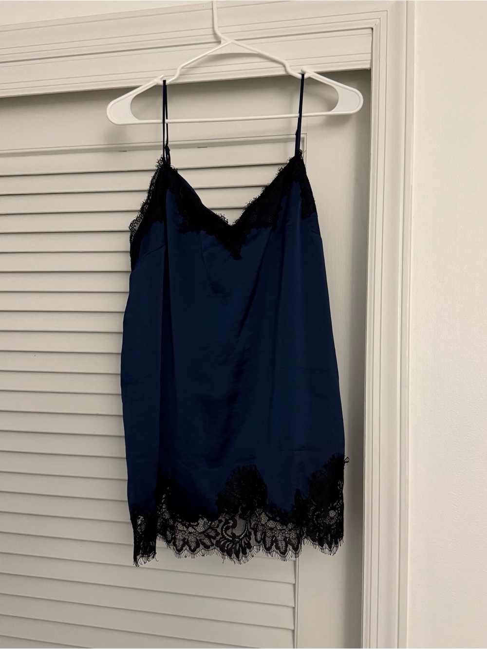 Abercrombie Lace Trim Cami Top - Size XL